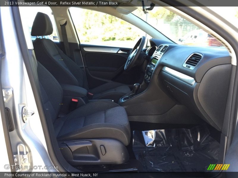 Reflex Silver Metallic / Titan Black 2013 Volkswagen Golf 4 Door