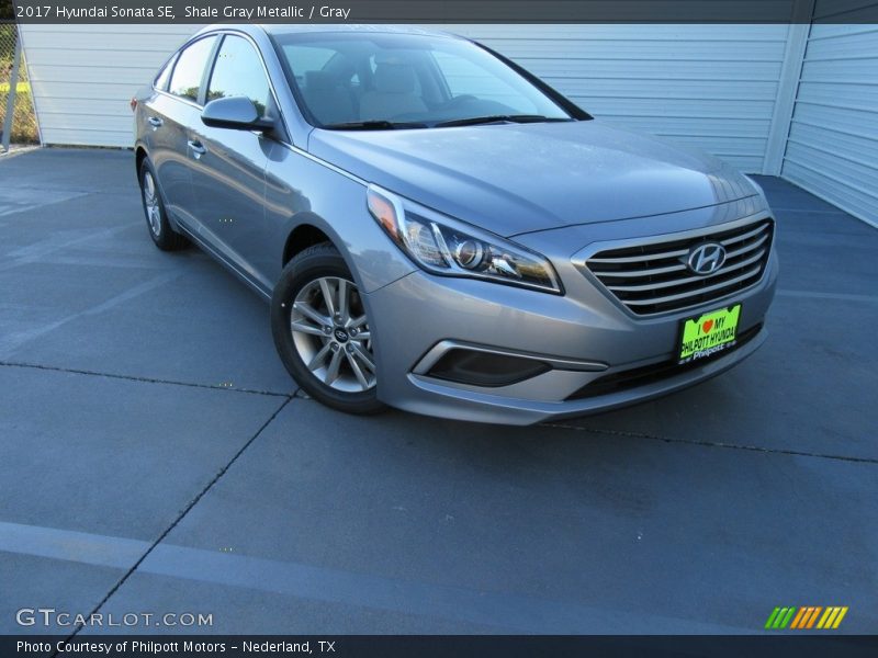 Shale Gray Metallic / Gray 2017 Hyundai Sonata SE