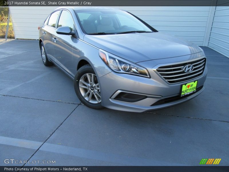 Shale Gray Metallic / Gray 2017 Hyundai Sonata SE