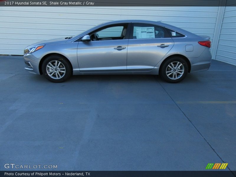 Shale Gray Metallic / Gray 2017 Hyundai Sonata SE