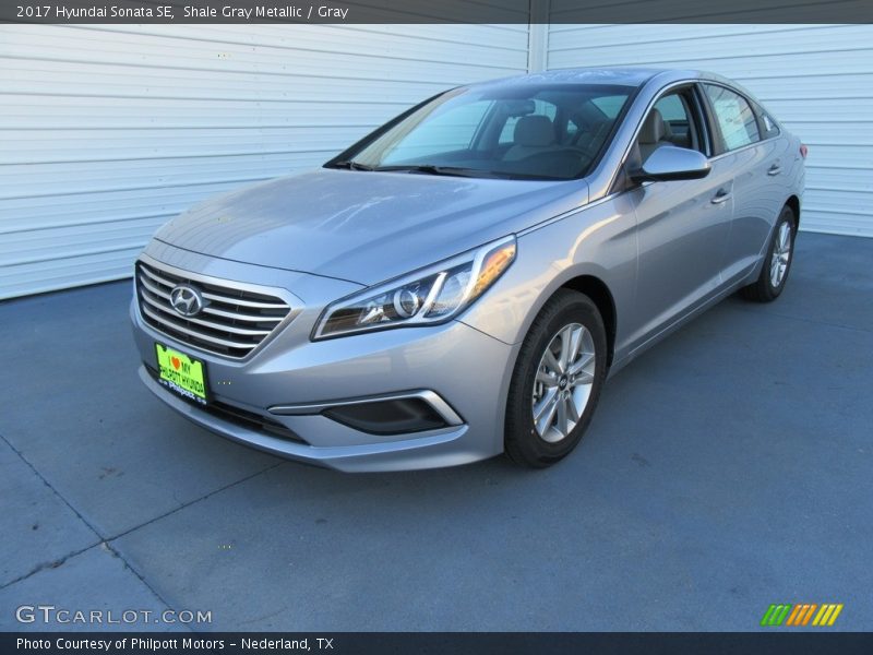 Shale Gray Metallic / Gray 2017 Hyundai Sonata SE