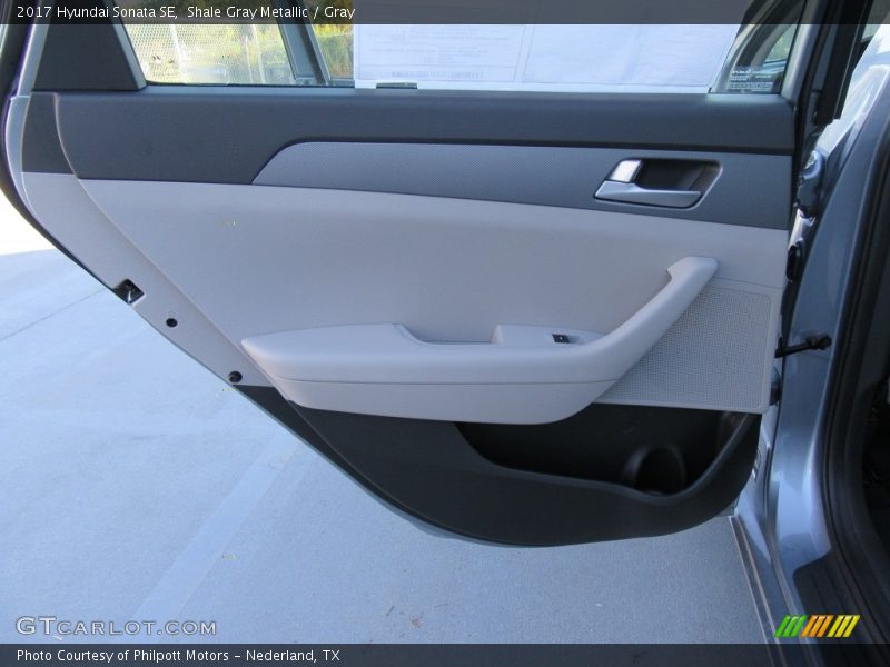 Shale Gray Metallic / Gray 2017 Hyundai Sonata SE