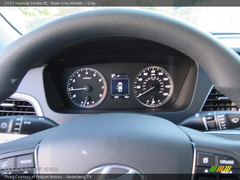 Shale Gray Metallic / Gray 2017 Hyundai Sonata SE