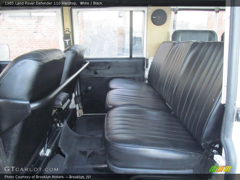 Rear Seat of 1985 Defender 110 Hardtop