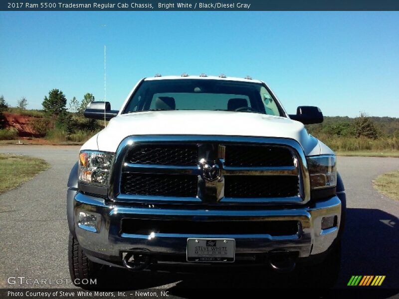 Bright White / Black/Diesel Gray 2017 Ram 5500 Tradesman Regular Cab Chassis