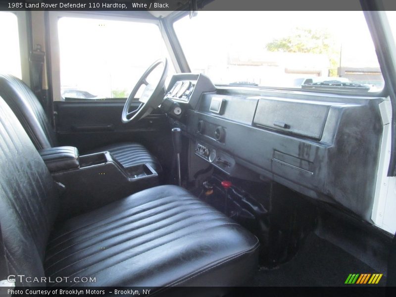  1985 Defender 110 Hardtop Black Interior