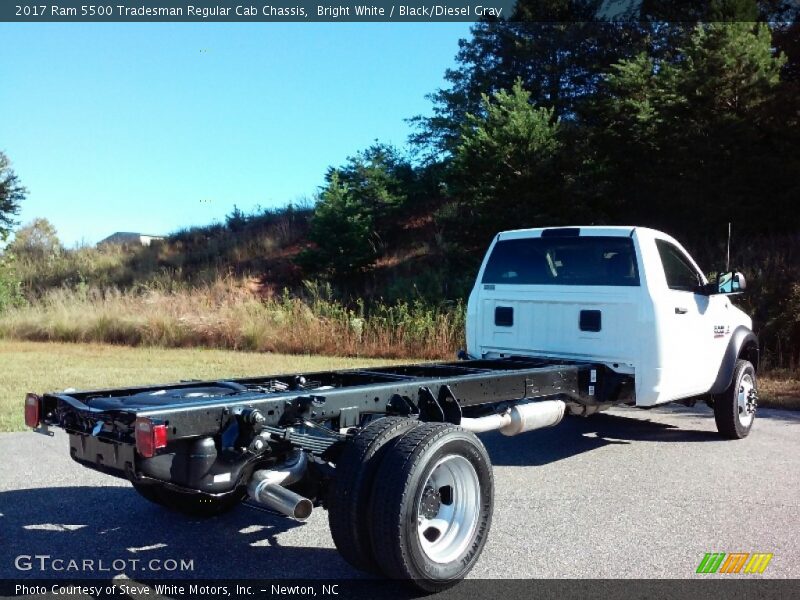 Bright White / Black/Diesel Gray 2017 Ram 5500 Tradesman Regular Cab Chassis