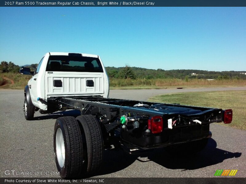 Bright White / Black/Diesel Gray 2017 Ram 5500 Tradesman Regular Cab Chassis