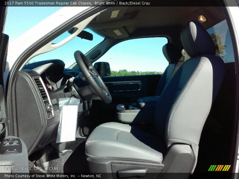 Bright White / Black/Diesel Gray 2017 Ram 5500 Tradesman Regular Cab Chassis