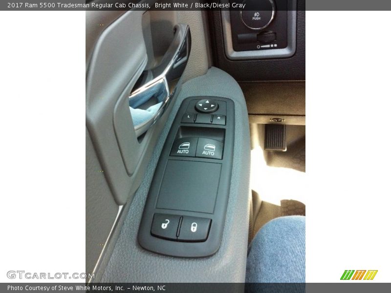Bright White / Black/Diesel Gray 2017 Ram 5500 Tradesman Regular Cab Chassis