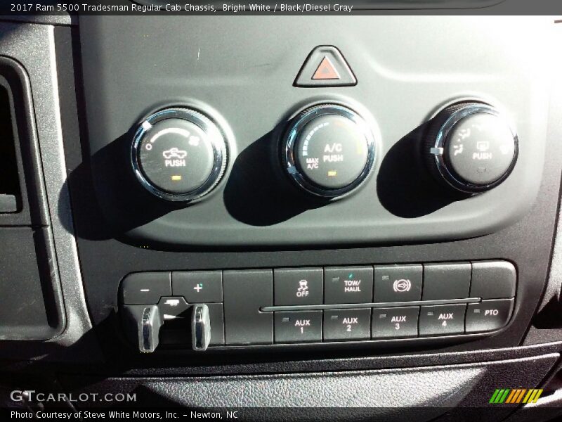 Bright White / Black/Diesel Gray 2017 Ram 5500 Tradesman Regular Cab Chassis