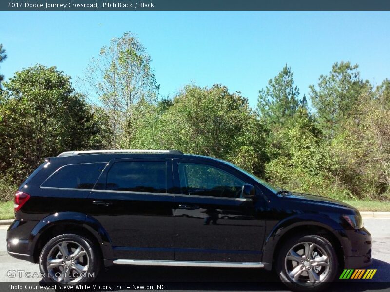 Pitch Black / Black 2017 Dodge Journey Crossroad