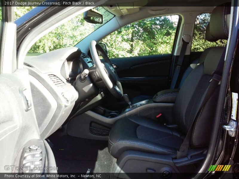  2017 Journey Crossroad Black Interior