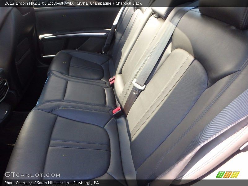 Crystal Champagne / Charcoal Black 2013 Lincoln MKZ 2.0L EcoBoost AWD