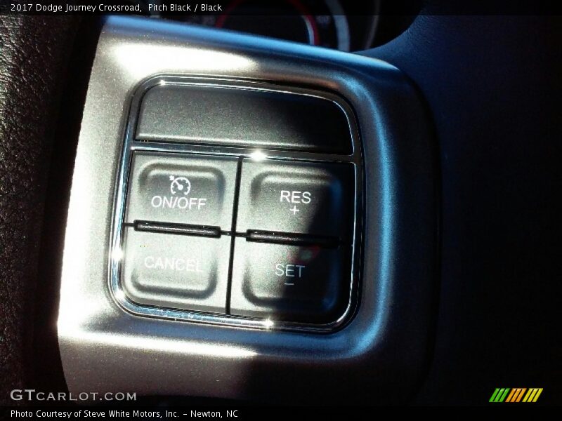 Pitch Black / Black 2017 Dodge Journey Crossroad
