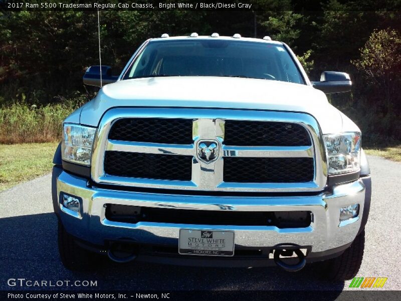 Bright White / Black/Diesel Gray 2017 Ram 5500 Tradesman Regular Cab Chassis