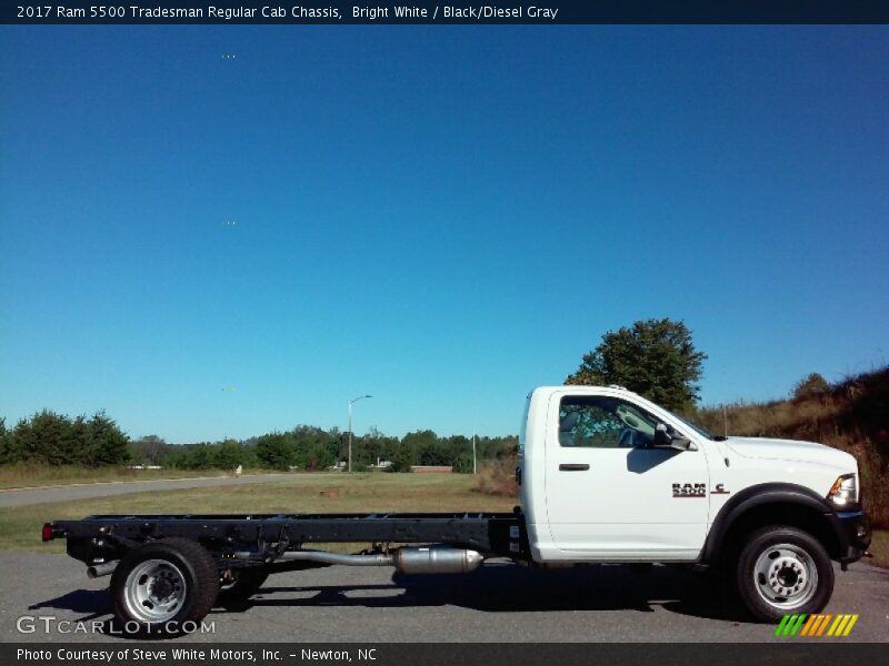 Bright White / Black/Diesel Gray 2017 Ram 5500 Tradesman Regular Cab Chassis