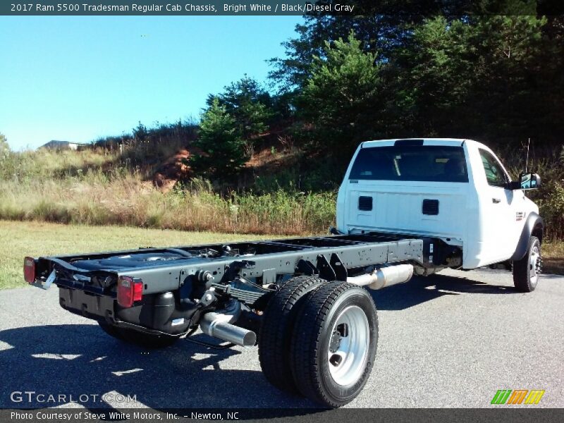 Bright White / Black/Diesel Gray 2017 Ram 5500 Tradesman Regular Cab Chassis