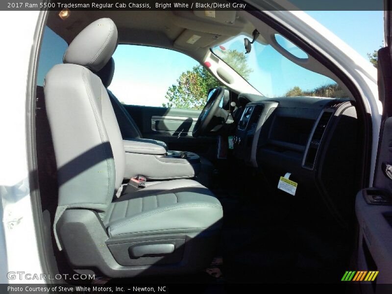 Bright White / Black/Diesel Gray 2017 Ram 5500 Tradesman Regular Cab Chassis