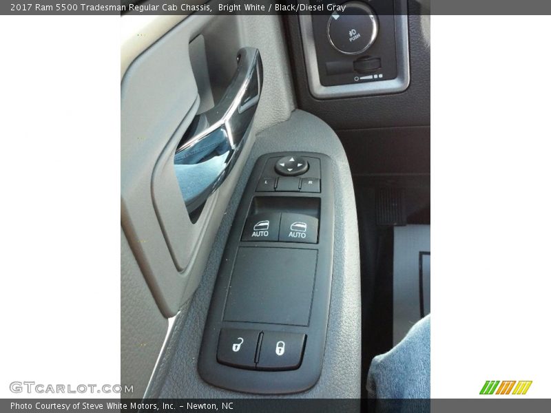 Bright White / Black/Diesel Gray 2017 Ram 5500 Tradesman Regular Cab Chassis