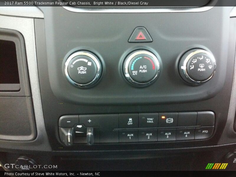 Bright White / Black/Diesel Gray 2017 Ram 5500 Tradesman Regular Cab Chassis
