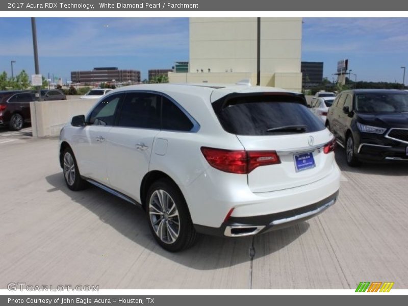 White Diamond Pearl / Parchment 2017 Acura RDX Technology