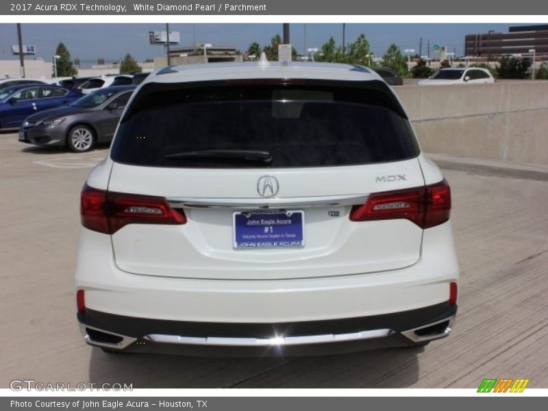 White Diamond Pearl / Parchment 2017 Acura RDX Technology