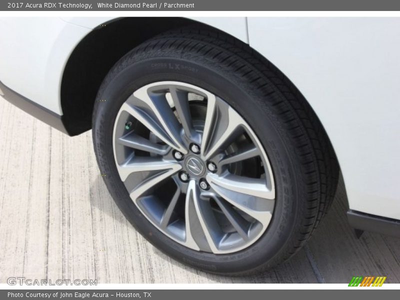 White Diamond Pearl / Parchment 2017 Acura RDX Technology