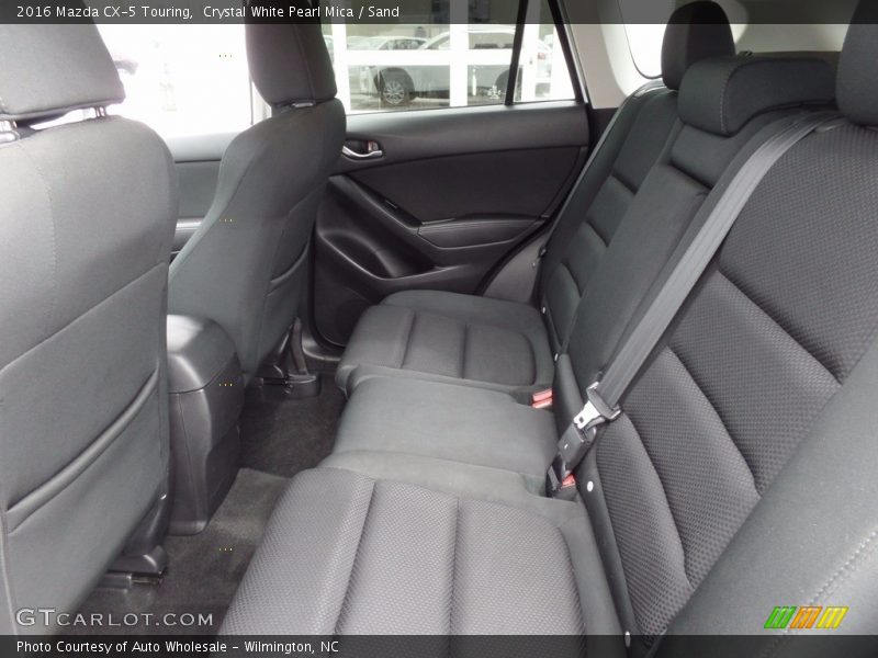 Crystal White Pearl Mica / Sand 2016 Mazda CX-5 Touring