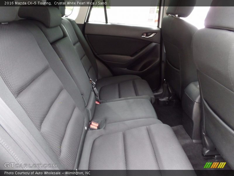 Crystal White Pearl Mica / Sand 2016 Mazda CX-5 Touring