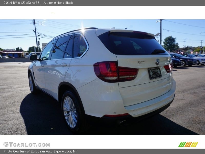 Alpine White / Black 2014 BMW X5 xDrive35i