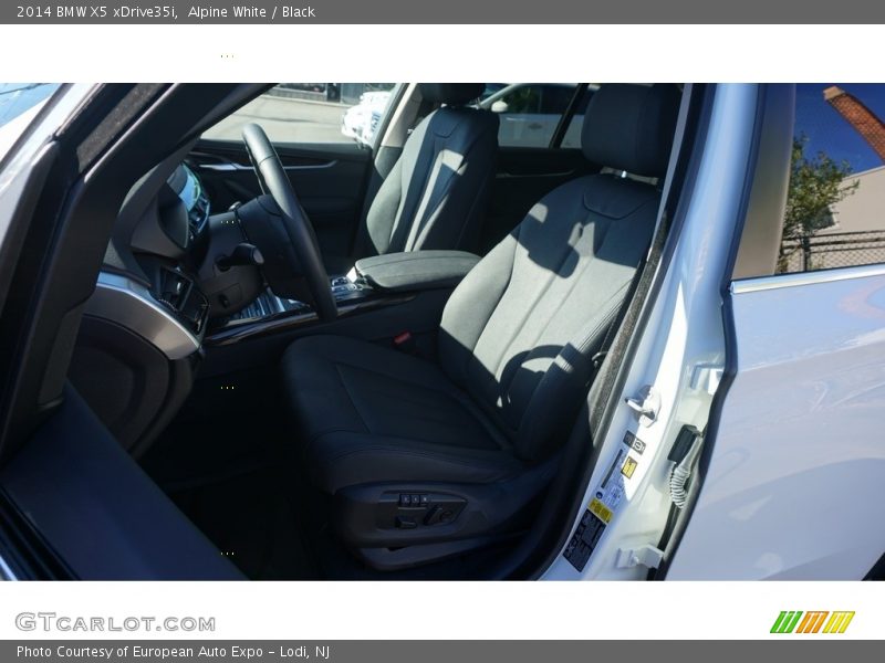 Alpine White / Black 2014 BMW X5 xDrive35i
