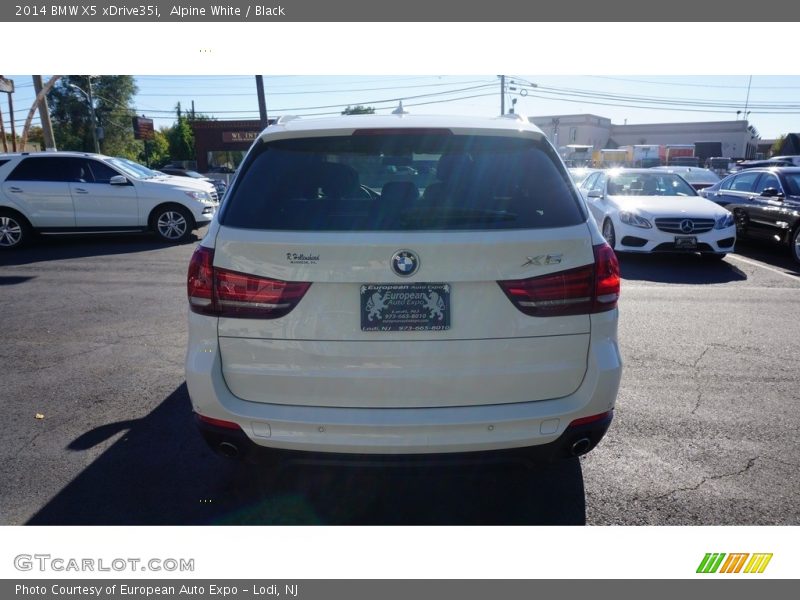 Alpine White / Black 2014 BMW X5 xDrive35i