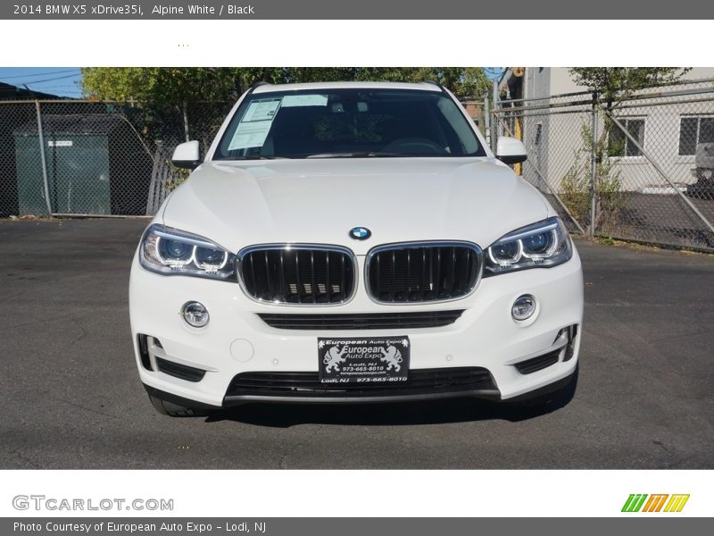 Alpine White / Black 2014 BMW X5 xDrive35i