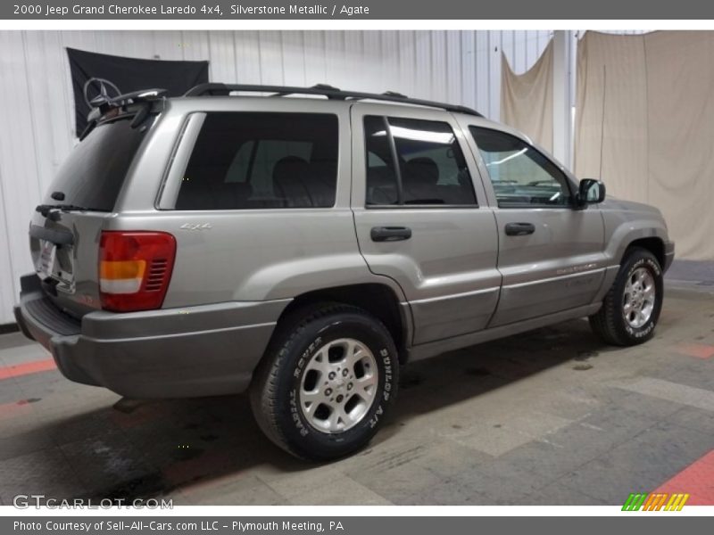 Silverstone Metallic / Agate 2000 Jeep Grand Cherokee Laredo 4x4