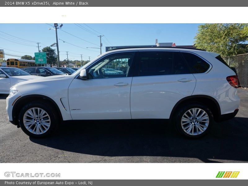 Alpine White / Black 2014 BMW X5 xDrive35i
