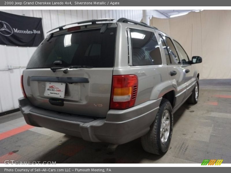 Silverstone Metallic / Agate 2000 Jeep Grand Cherokee Laredo 4x4