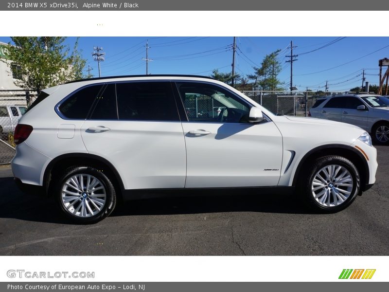 Alpine White / Black 2014 BMW X5 xDrive35i