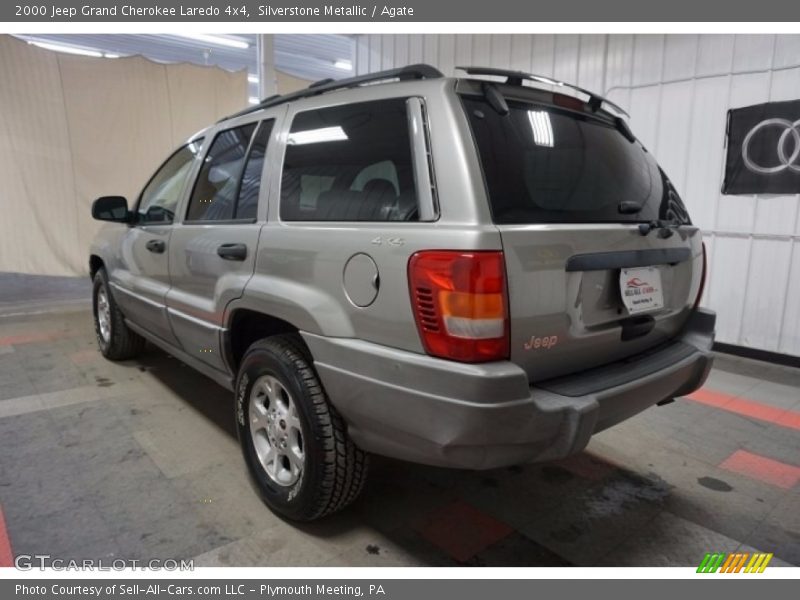 Silverstone Metallic / Agate 2000 Jeep Grand Cherokee Laredo 4x4