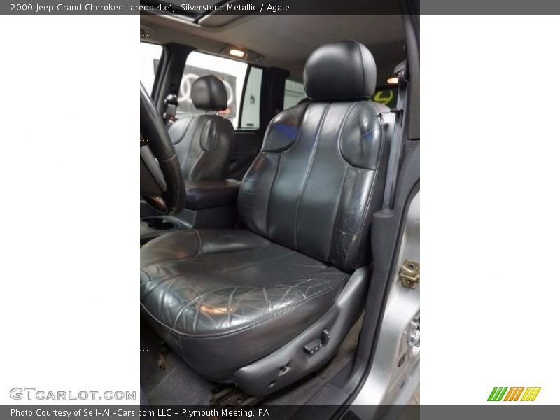 Silverstone Metallic / Agate 2000 Jeep Grand Cherokee Laredo 4x4