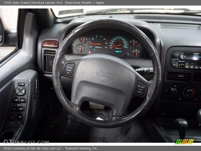 Silverstone Metallic / Agate 2000 Jeep Grand Cherokee Laredo 4x4