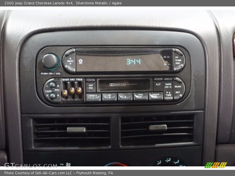 Silverstone Metallic / Agate 2000 Jeep Grand Cherokee Laredo 4x4