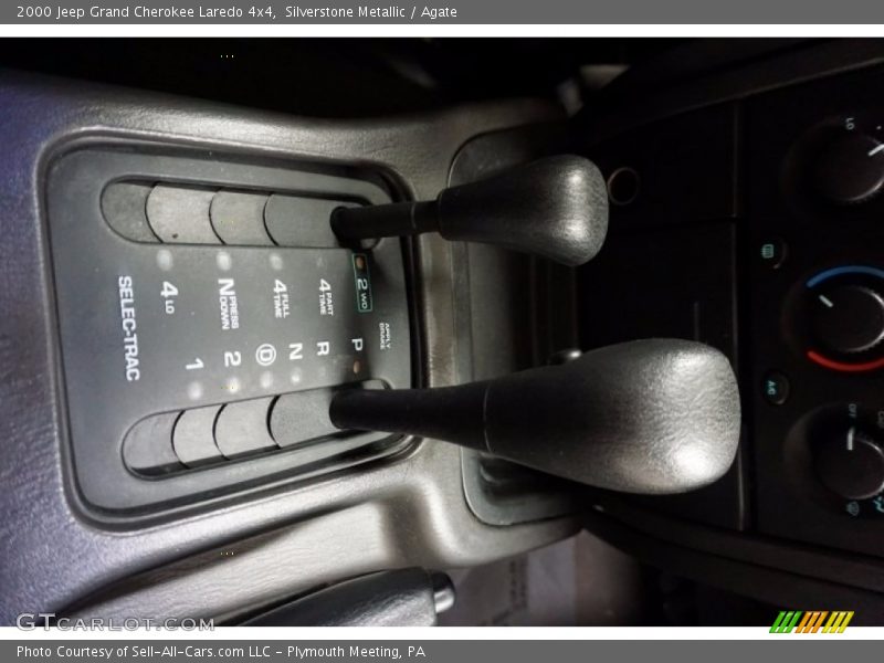 Silverstone Metallic / Agate 2000 Jeep Grand Cherokee Laredo 4x4