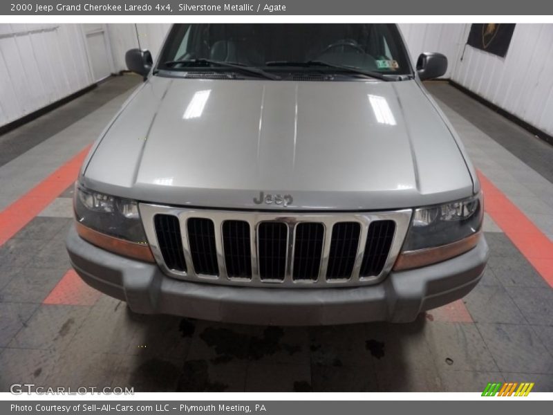 Silverstone Metallic / Agate 2000 Jeep Grand Cherokee Laredo 4x4