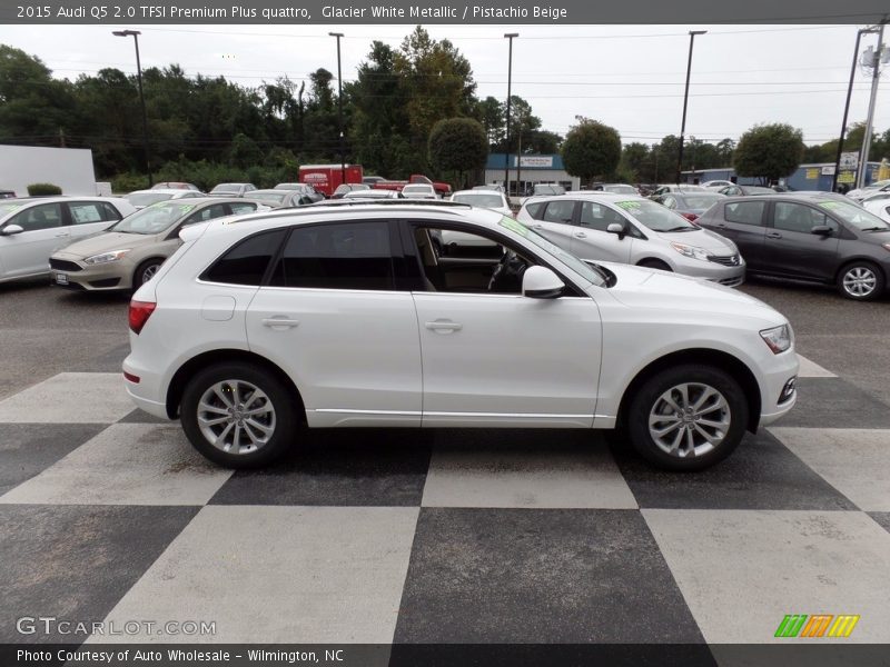 Glacier White Metallic / Pistachio Beige 2015 Audi Q5 2.0 TFSI Premium Plus quattro