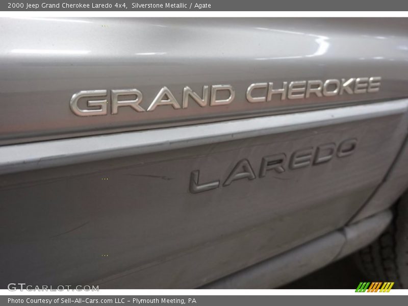 Silverstone Metallic / Agate 2000 Jeep Grand Cherokee Laredo 4x4