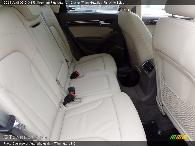Glacier White Metallic / Pistachio Beige 2015 Audi Q5 2.0 TFSI Premium Plus quattro