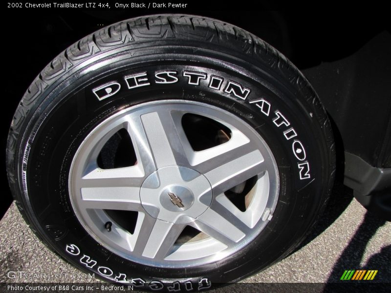 Onyx Black / Dark Pewter 2002 Chevrolet TrailBlazer LTZ 4x4