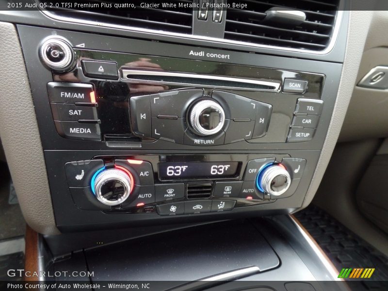 Glacier White Metallic / Pistachio Beige 2015 Audi Q5 2.0 TFSI Premium Plus quattro