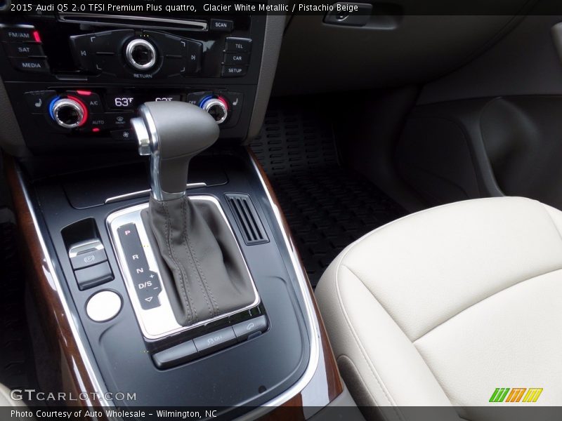 Glacier White Metallic / Pistachio Beige 2015 Audi Q5 2.0 TFSI Premium Plus quattro